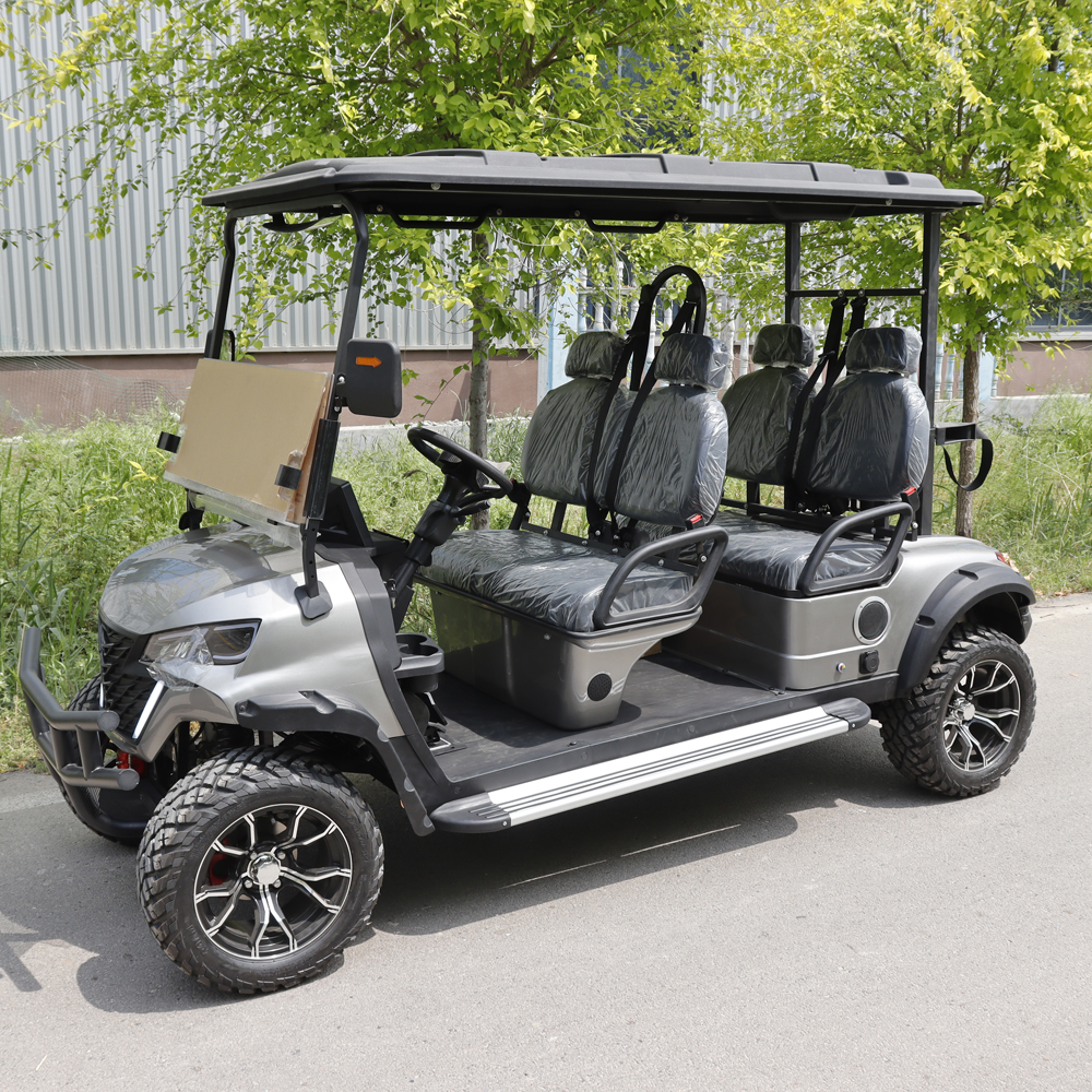 Grey 4-seater golf cart for sale Alberta