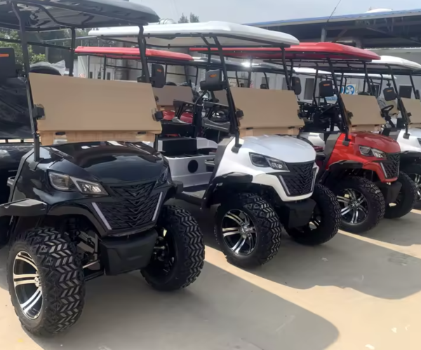Red and white golf cart for sale Alberta