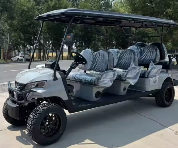 Grey 6-seater golf cart for sale Alberta